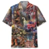 Vintage Art Firefighter Proud Hawaiian Shirt HWBN2764080 - Beltina