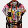 Vintage Cat 50s Abstract Oil Painting Hawaiian Shirt HWBN2765088 - Beltina