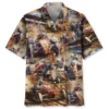Vintage Dirt Track Racing Sprint Car Hawaiian Shirt HWBN2763604 - Beltina