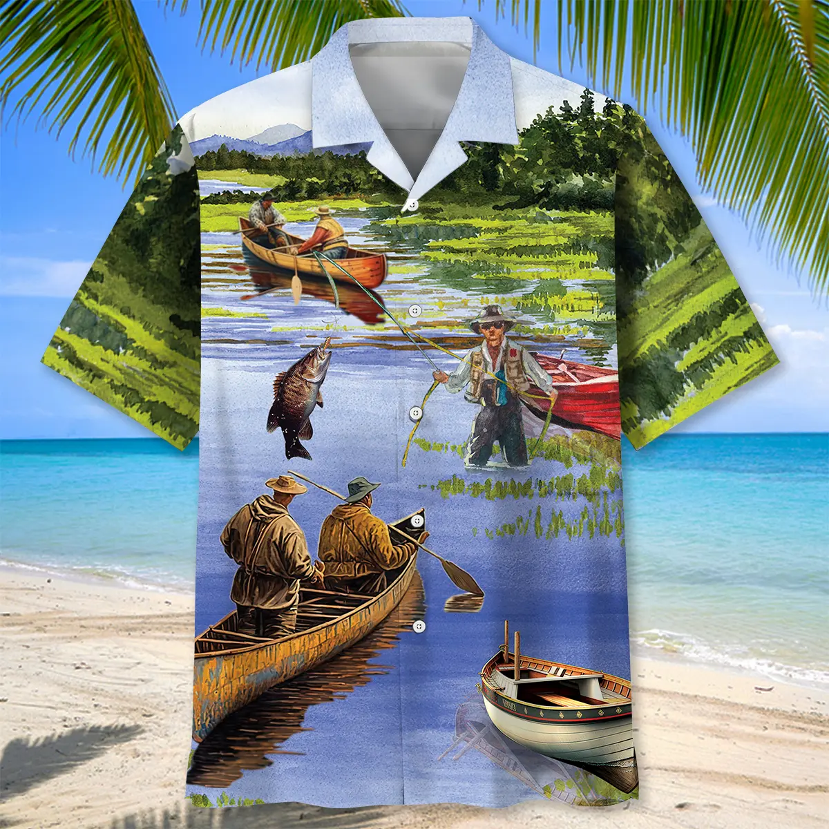 vintage-fishing-art-hawaiian-shirt-1