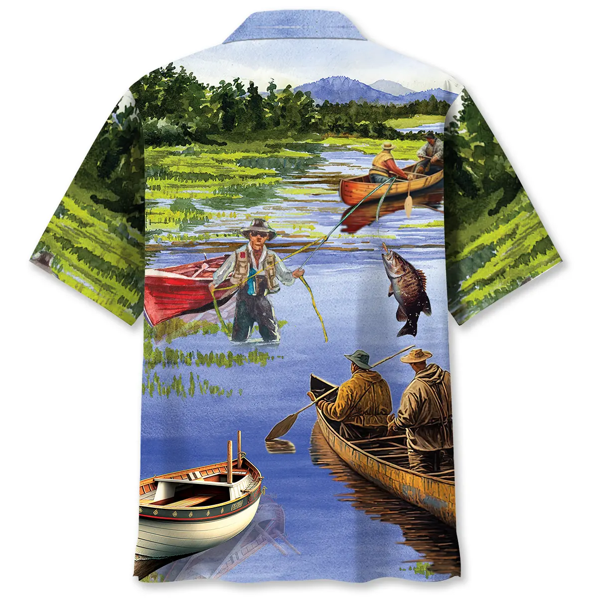 vintage-fishing-art-hawaiian-shirt-2