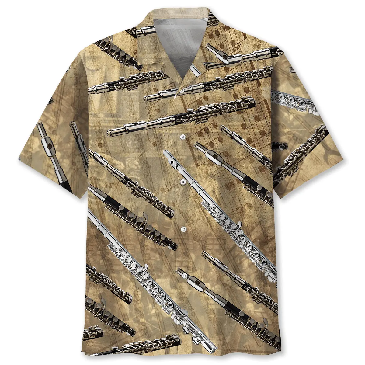 vintage-flute-hawaiian-shirt