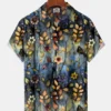 Vintage Gradient Oil Painting Vine Floral Hawaiian Vacation Hawaiian Shirt HWBN2765111 - Beltina