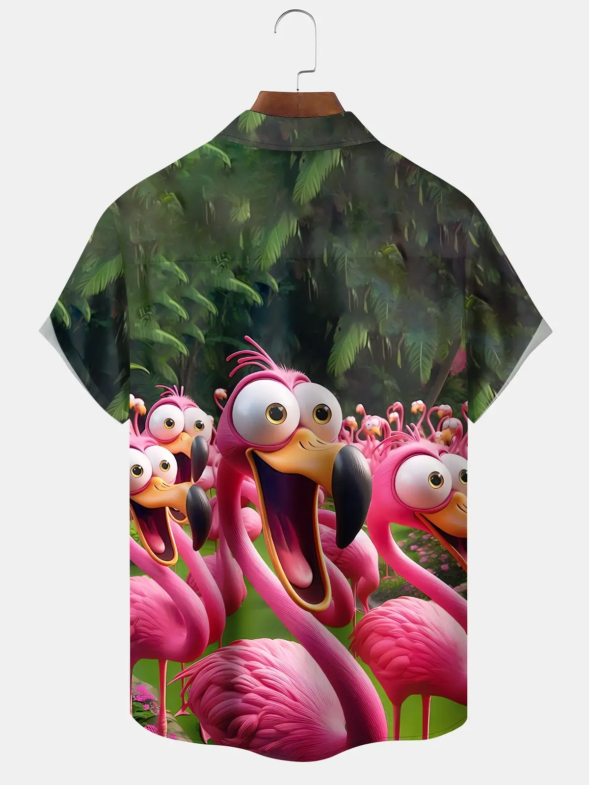 vintage-hawaiian-beach-tropical-leaves-flamingo-cartoon-hawaiian-shirt-1