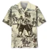 Vintage Horse Polo Sport Hawaiian Shirt HWBN2763370 - Beltina
