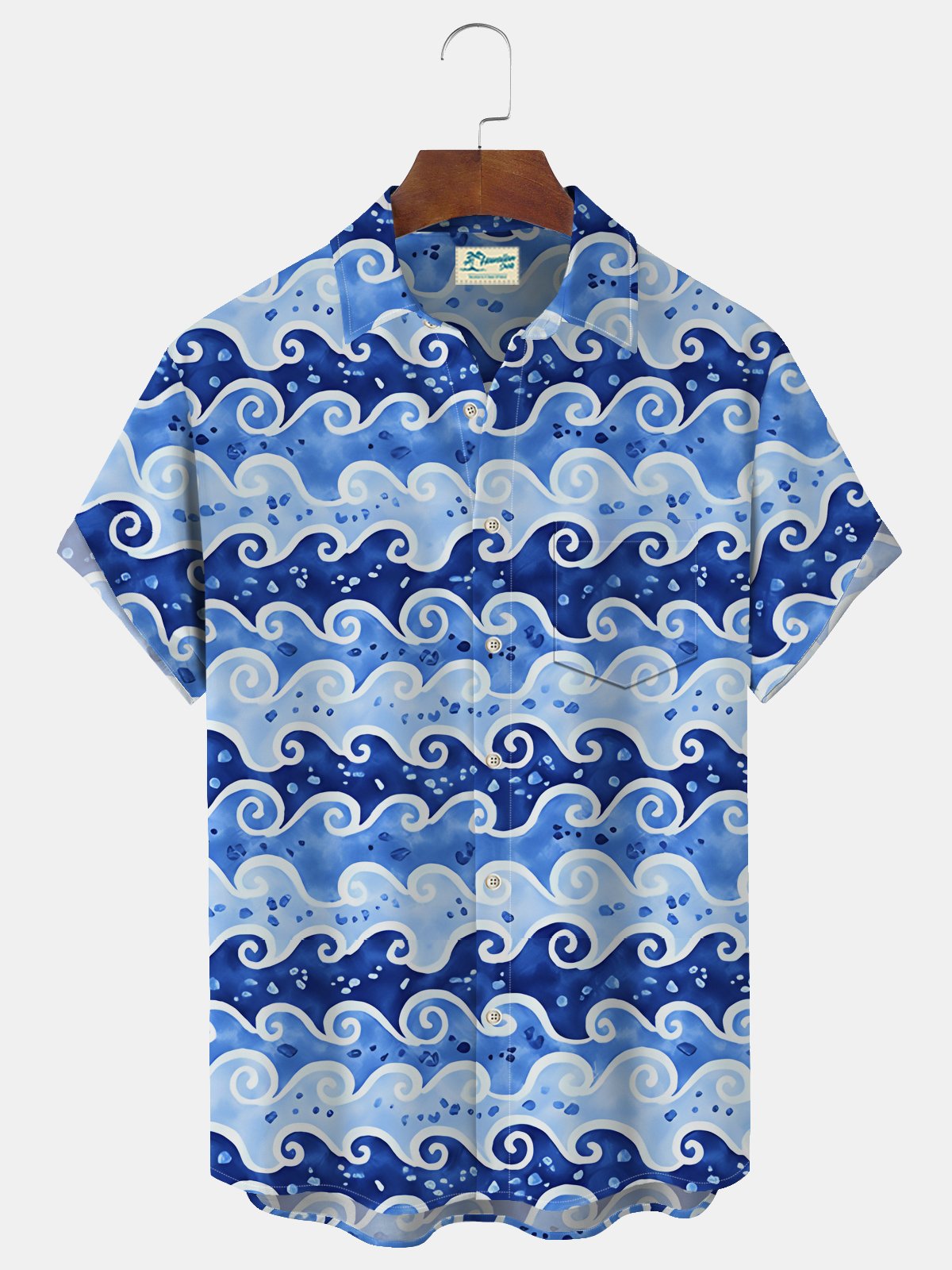 vintage-japanese-wave-blue-mens-art-shirt-ukiyoe-stretch-quick-drying-button-hawaiian-shirts-2