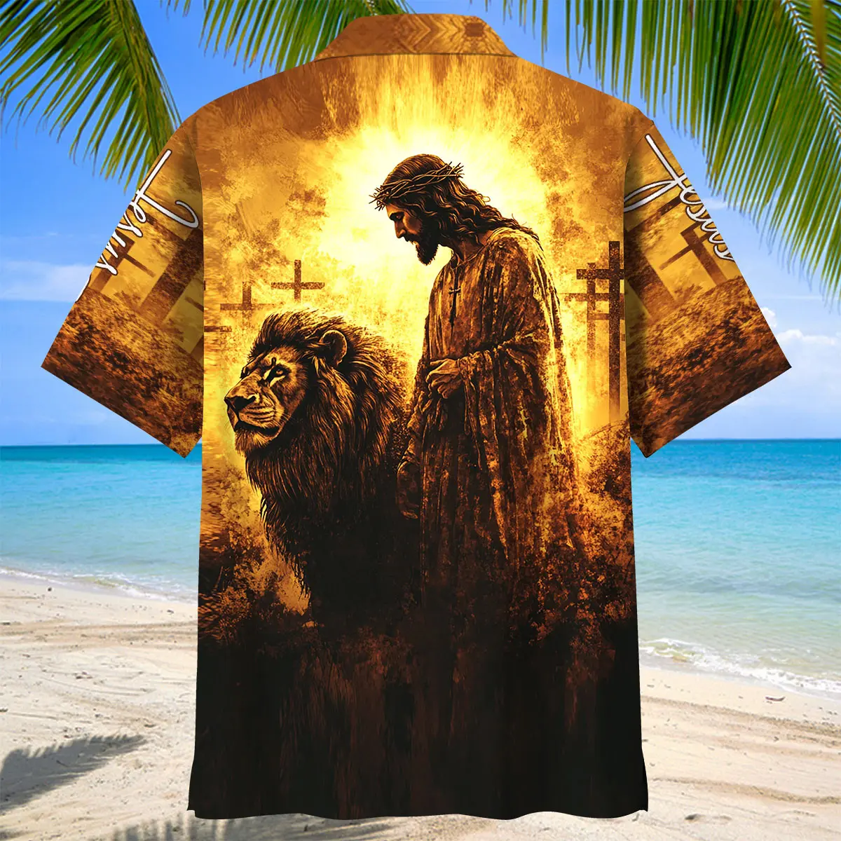 vintage-jesus-and-lion-art-hawaiian-shirt-2