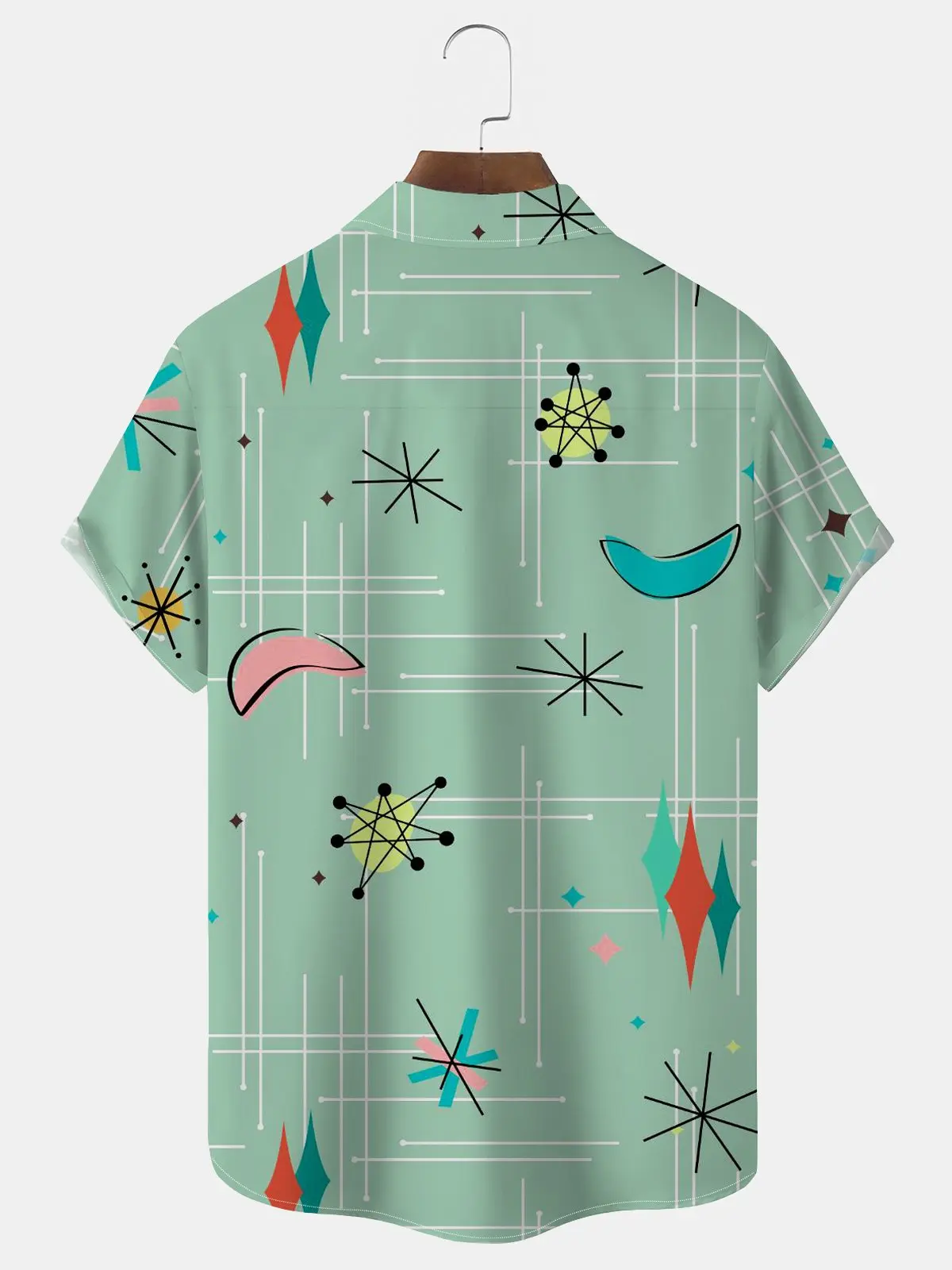 vintage-mid-century-geometric-green-mens-camp-shirt-easy-care-hawaiian-shirts-big-tall-2