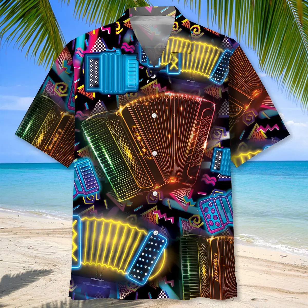 vintage-neon-accordion-hawaiian-shirt-1