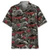 Vintage Red Grand Piano Rose Hawaiian Shirt HWBN2764843 - Beltina