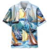 Vintage Sailboat Hawaiian Shirt HWBN2763518 - Beltina