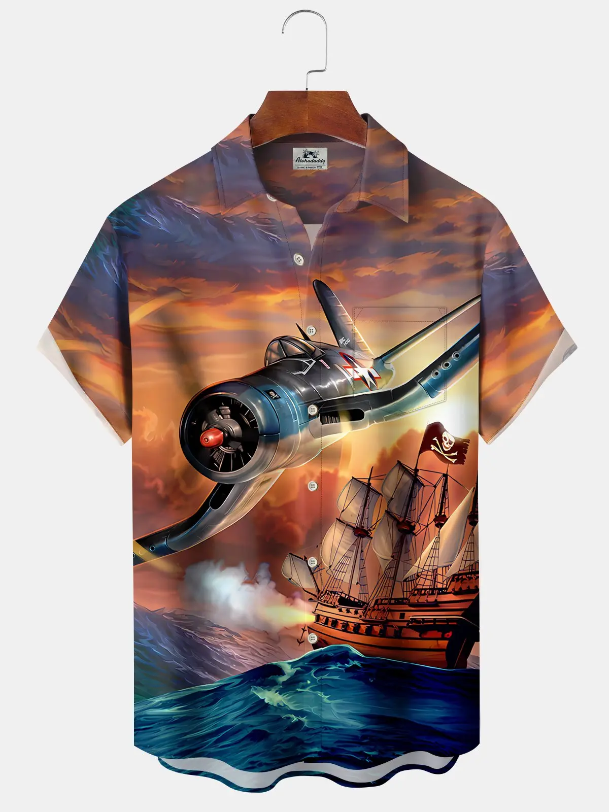 vintage-sailing-ship-fighter-mens-hawaiian-shirt