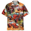 Vintage Tractor Art Hawaiian Shirt HWBN2763687 - Beltina