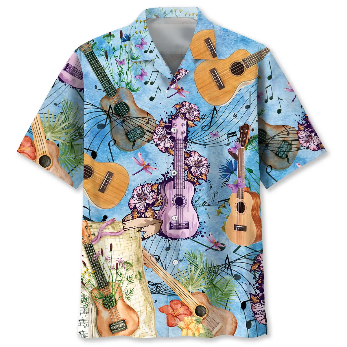 vintage-ukulele-hawaiian-shirt