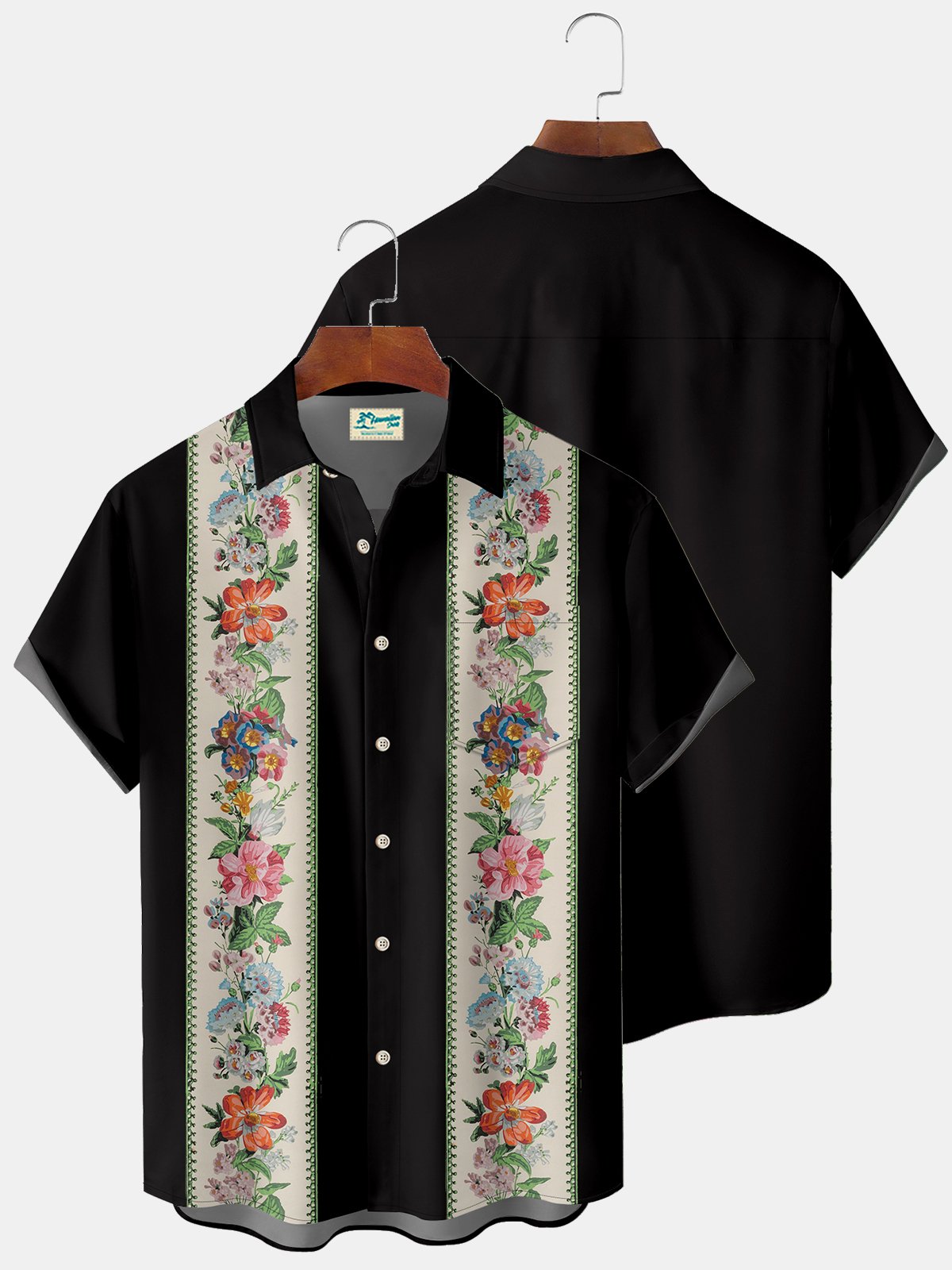 vintage-vacation-black-mens-guayabera-hawaiian-shirts-stretch-aloha-bowling-camp-hawaiian-shirts-3