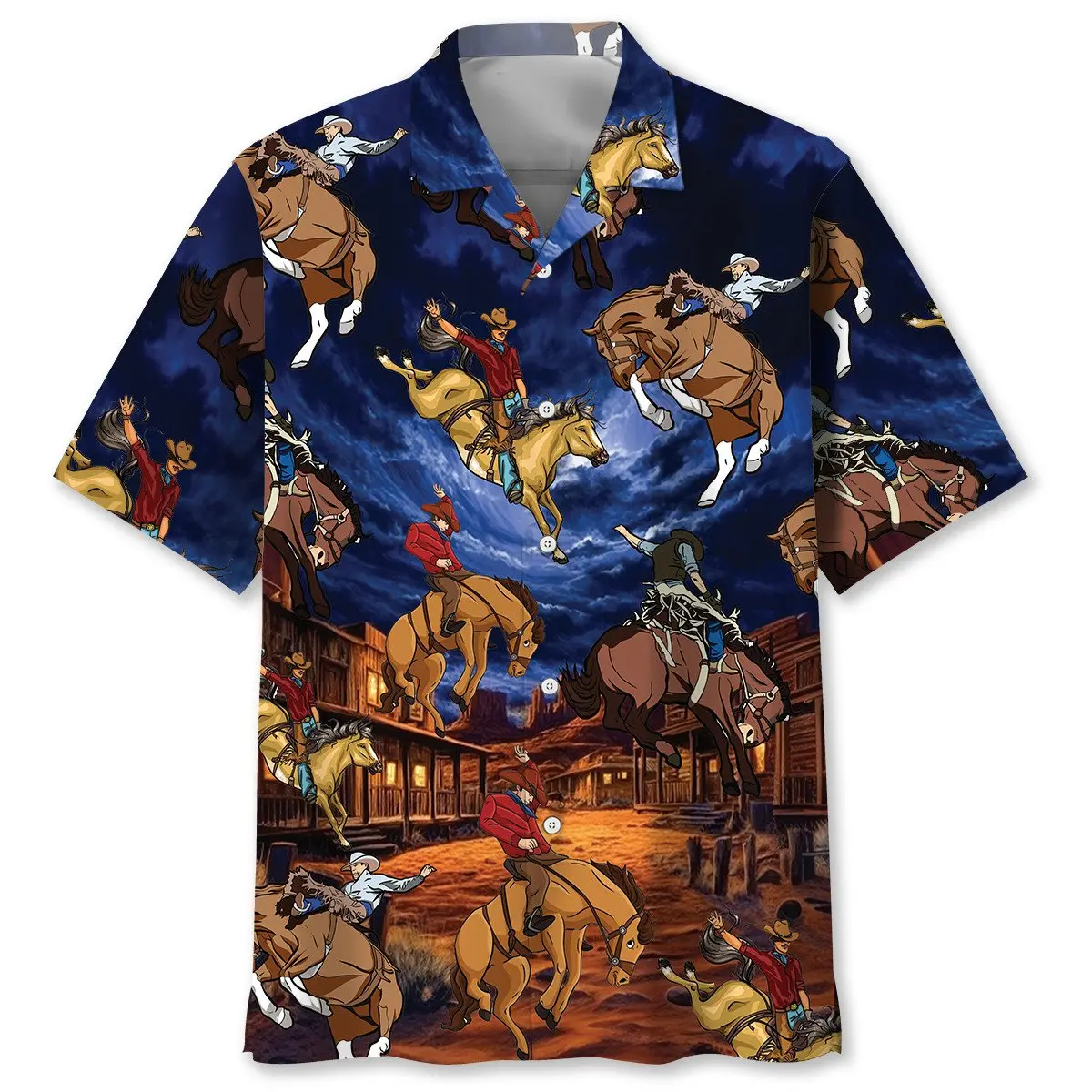 vintage-wild-west-night-cowboy-rodeo-show-hawaiian-shirt