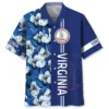 Virginia Proud Floral Hawaiian Shirt HWBN2764216 - Beltina
