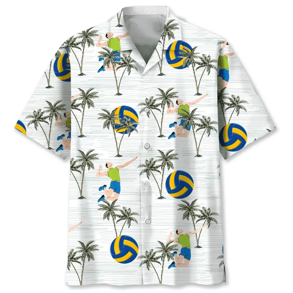 Volleyball Coconut Hawaiian Shirt HWBN2762649 - Beltina