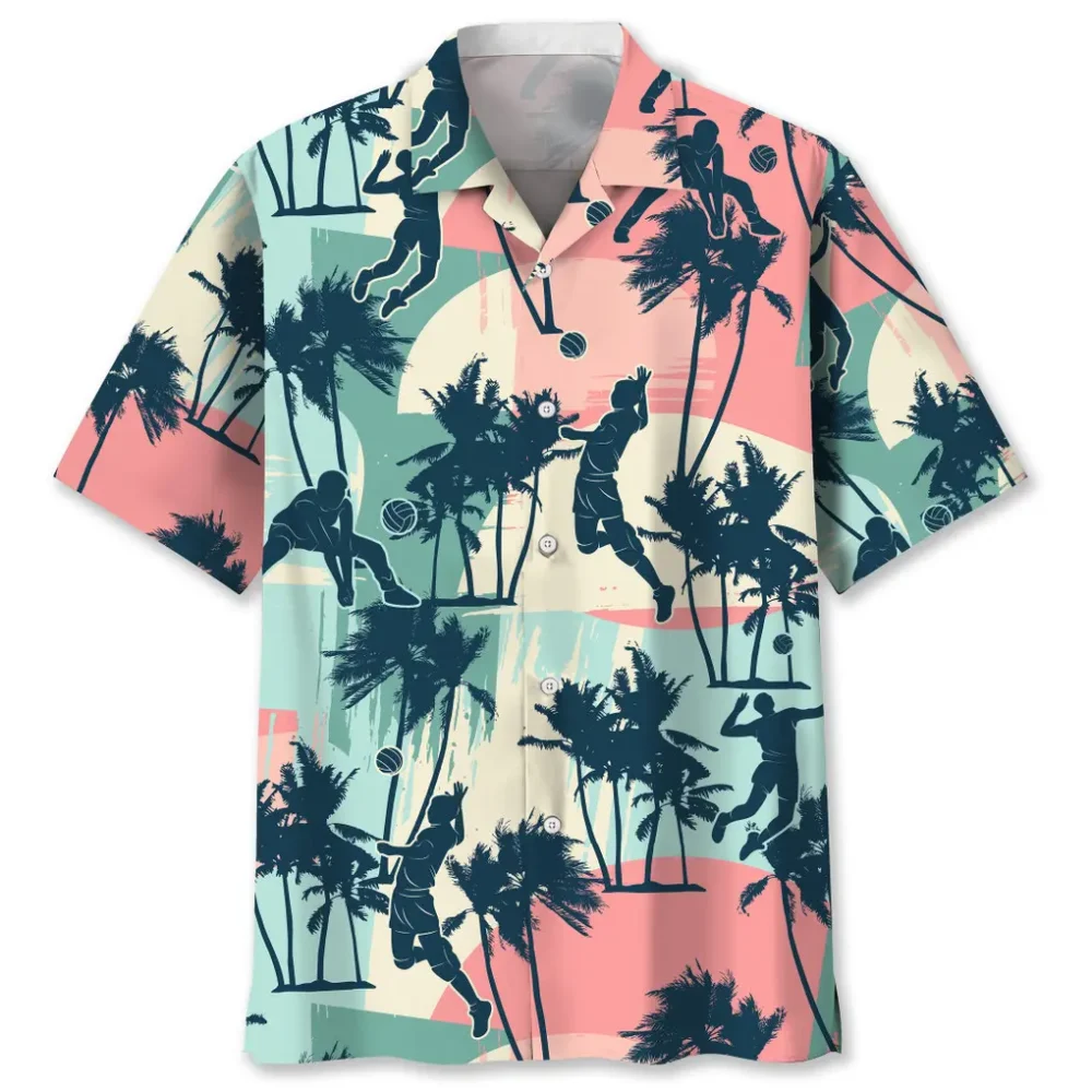 Volleyball Color Beach Hawaiian Shirt HWBN2762650 - Beltina
