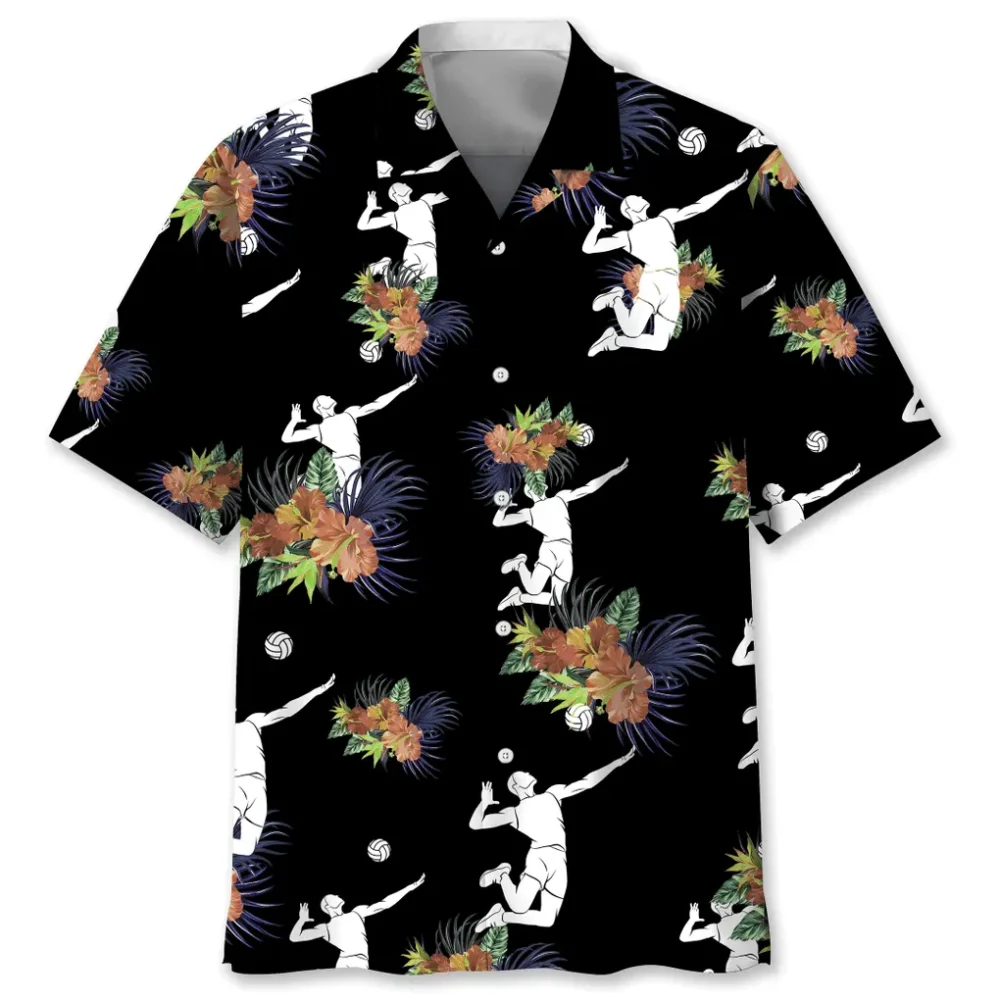 Volleyball Hawaiian Nature Hawaiian Shirt HWBN2762655 - Beltina