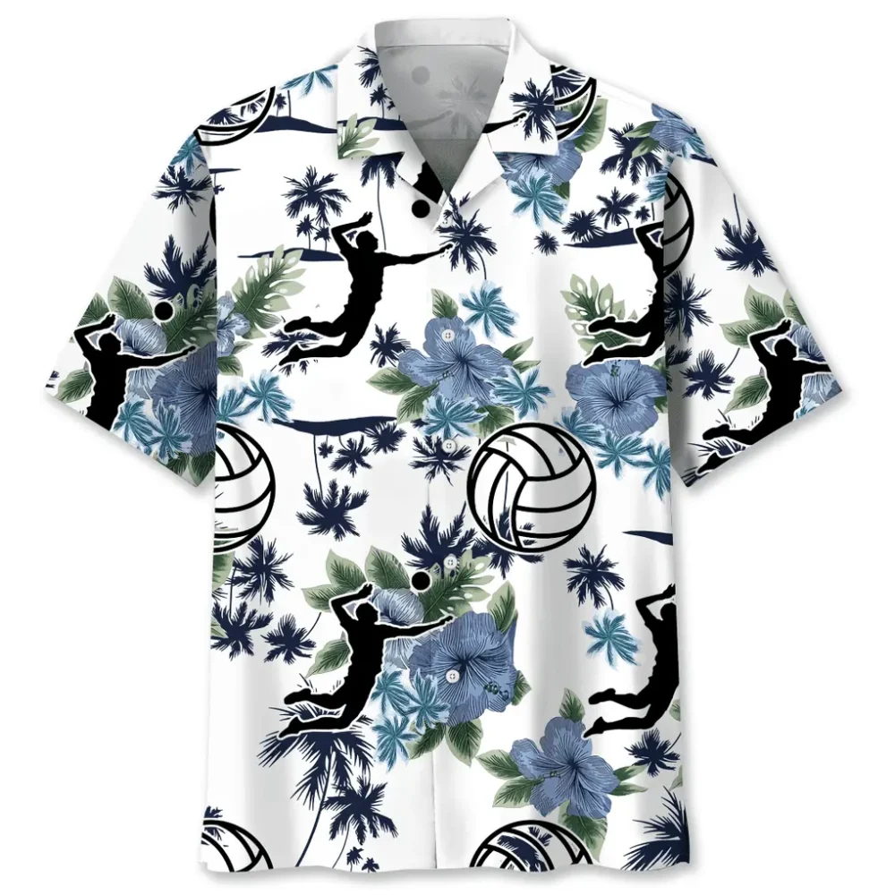 Volleyball White Nature Hawaiian Shirt HWBN2762673 - Beltina