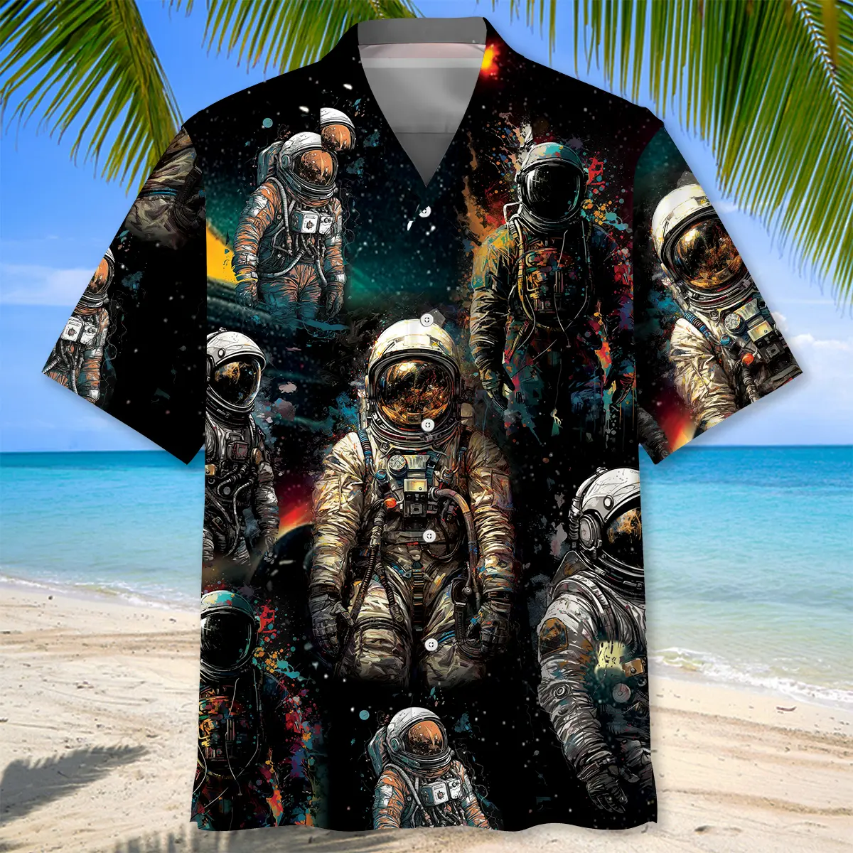 water-color-astronaut-hawaiian-shirt-1