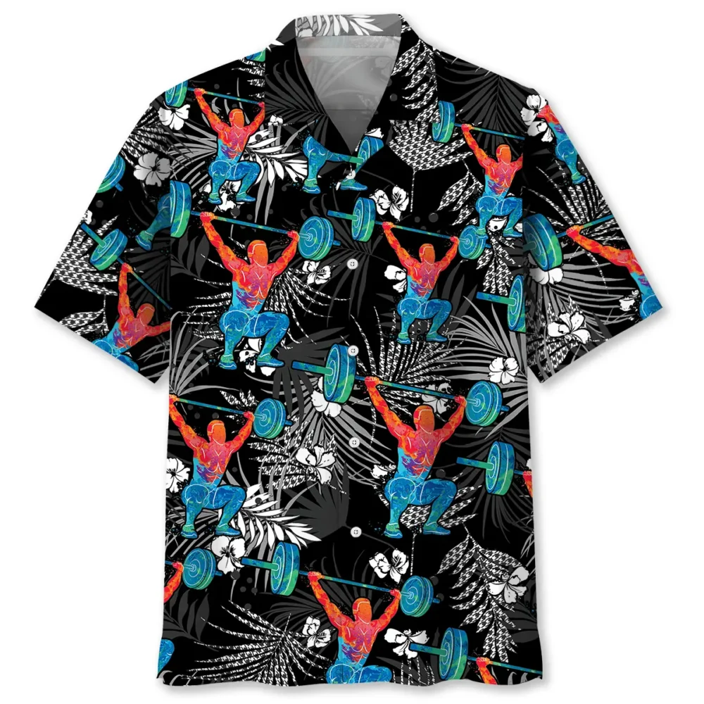 Weight Lifting Gym Hawaiian Shirt HWBN2763017 - Beltina