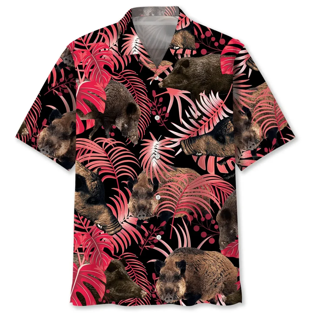 Wild Hog Hawaiian Shirt HWBN2762971 - Beltina
