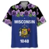 Wisconsin 1848 Hawaiian Shirt HWBN2764540 - Beltina
