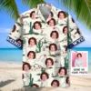 Wyoming State Hawaiian Shirt Custom Photo Girl Friend Wife HWBN2764860 - Beltina
