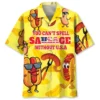 You Can't Spell Sausage Without USA Hawaiian Shirt HWBN2764137 - Beltina