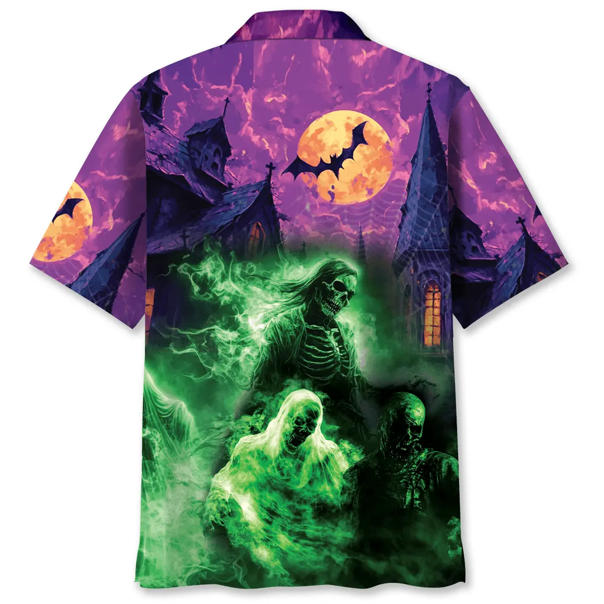 zombie-halloween-night-hawaiian-shirt-1