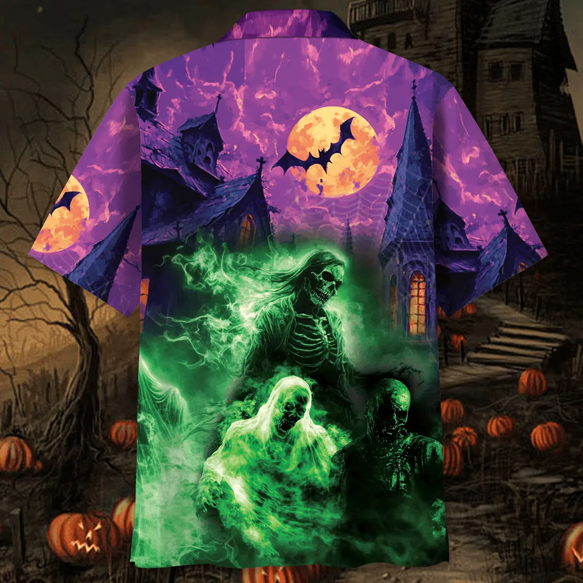 zombie-halloween-night-hawaiian-shirt-3