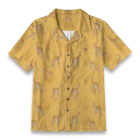 Lush Green Coati Leaf Shirt