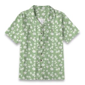 Cream Gardenia Island Shirt