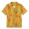 Hibiscus Navy Bold Tropical Floral Beach Shirt product image, view 6
