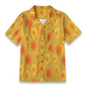 Navy Hibiscus Floral Shirt
